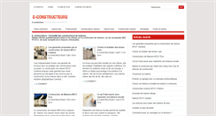 Desktop Screenshot of e-constructeurs.fr