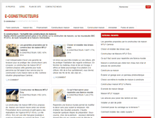 Tablet Screenshot of e-constructeurs.fr